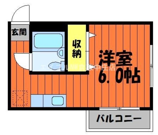 シルクハウスくらしきの物件間取画像